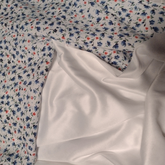 Sienna Sky Floral Dress Shoulder Tie Size Medium - Picture 8 of 9